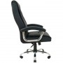 Офісне крісло Richman Бургас Хром M-2 (Anyfix) Чорне (R00000044722)