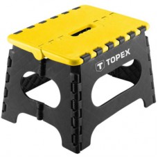 Табурет Topex складаний, міцна пластмаса, до 150 кг (79R319)