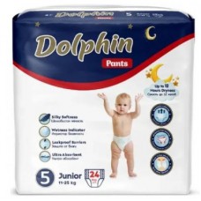 Підгузки Dolphin Dolphin 5 junior 11-25 кг 24 шт (8680131207244)
