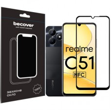 Скло захисне BeCover Realme C51 Black (710301)
