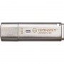 USB флеш накопичувач Kingston 64GB IronKey Locker Plus 50 AES Encrypted USB 3.2 (IKLP50/64GB)