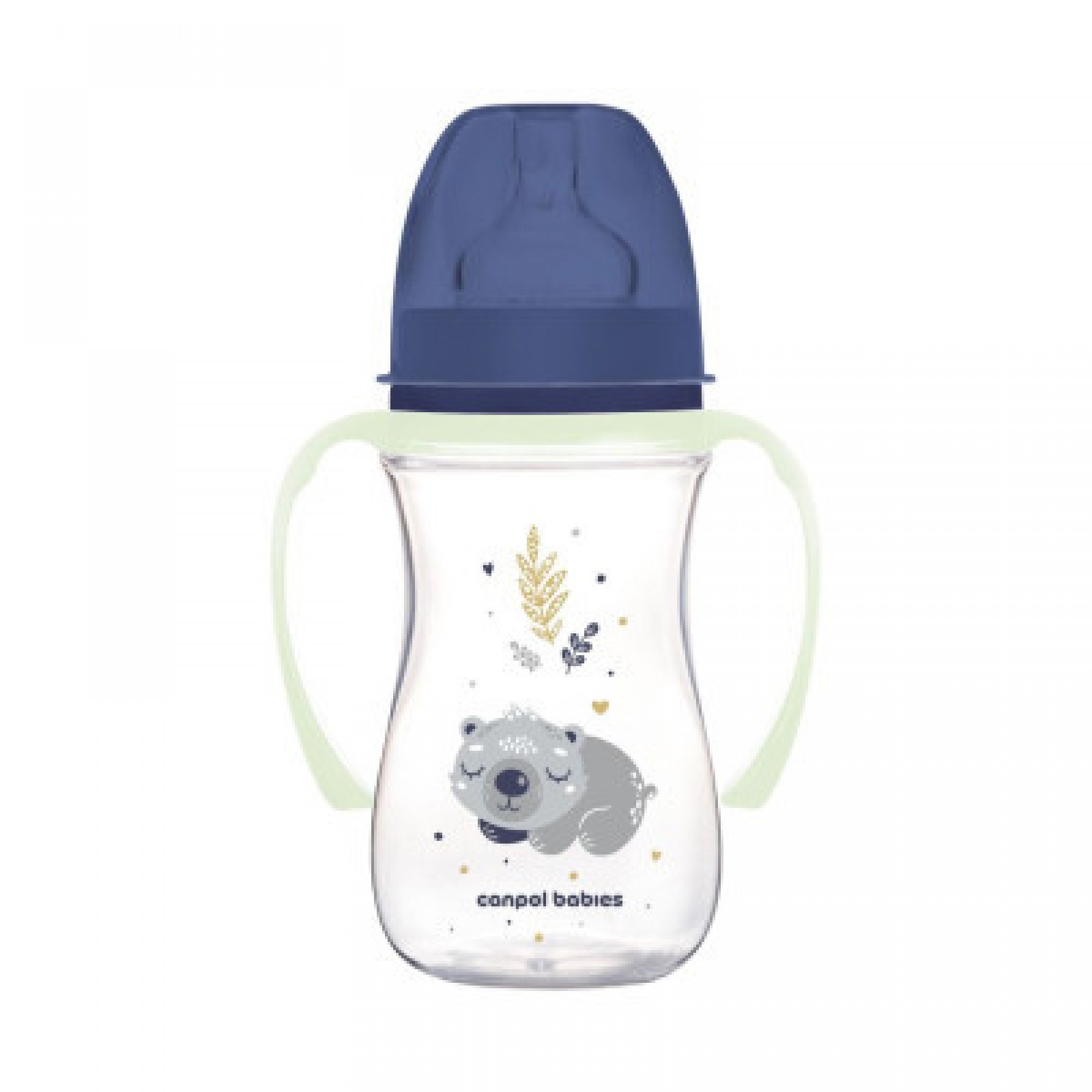 Пляшечка для годування Canpol babies Easystart Sleepy Koala 240 мл блакитна (35/237_blu)