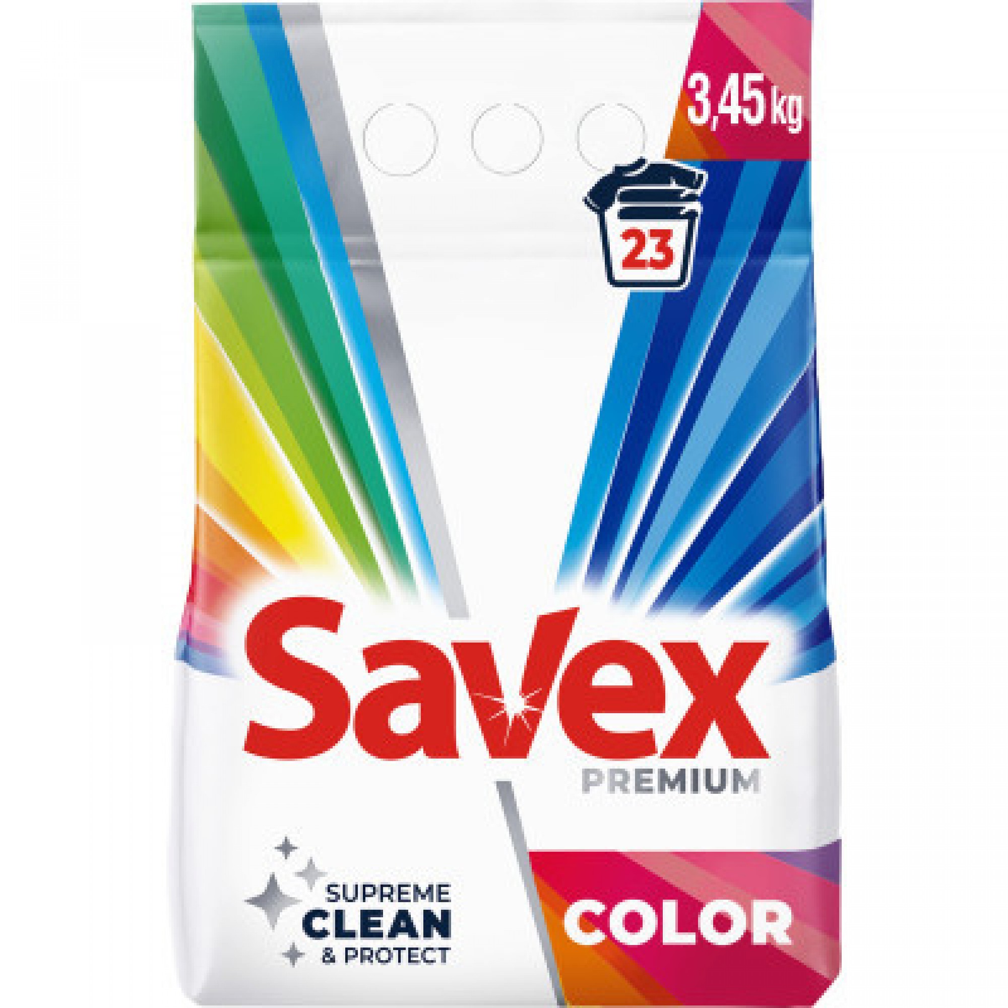 Пральний порошок Savex Premium Color 3.45 кг (3800024047923)