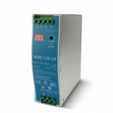 Блок живлення для систем відеоспостереження MeanWell NDR-120-24