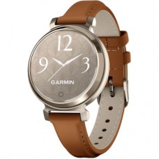 Смарт-годинник Garmin Lily 2 Classic, Cream Gold/Tan (010-02839-02)