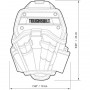 Сумка для інструмента ToughBuilt швидкознімна кобура для великого дриля (TB-CT-20-L)