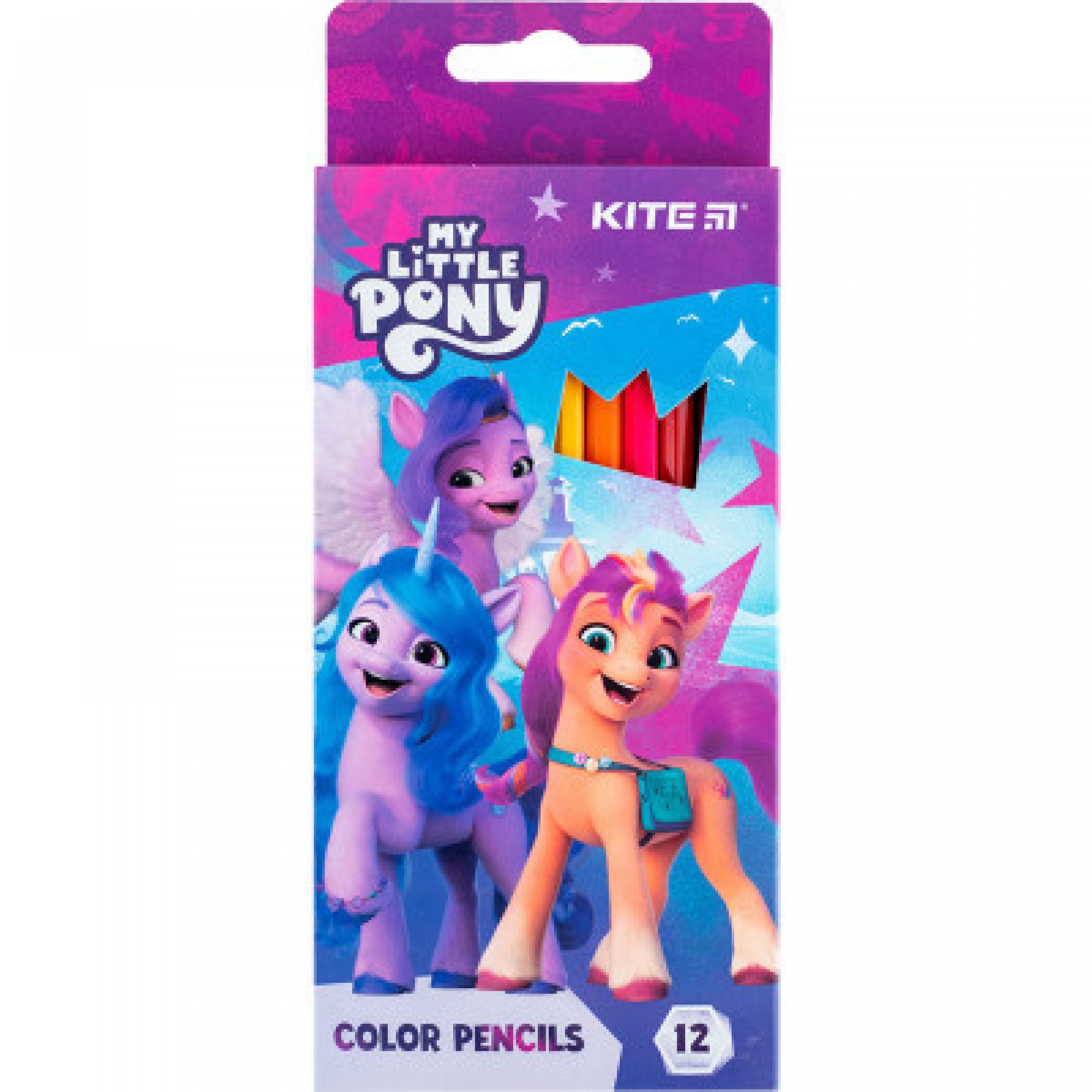 Олівці кольорові Kite My Little Pony 12 кольорів (LP24-051)