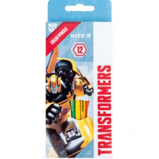 Олівці кольорові Kite Transformers 12 кольорів (TF24-051)