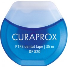 Зубна нитка Curaprox Тефлонова з хлоргексидином 35 м (7612412428254)
