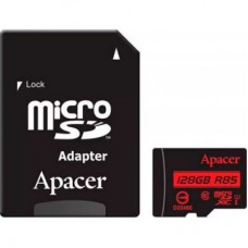 Карта пам'яті Apacer 128GB microSDXC class 10 UHS-I (AP128GMCSX10U5-RA)