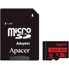 Карта пам'яті Apacer 32GB microSDXC class 10 UHS-I (AP32GMCSH10U5-RA)