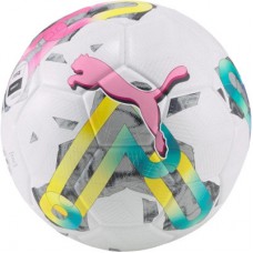М'яч футбольний Puma Orbita 3 TB (FIFA Quality) Уні 5 Білий / Рожевий / Мультиколор (4065449750974)