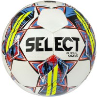 М'яч футзальний Select Mimas (FIFA Basic) v22 біло-жовтий Уні 4 (5703543298365)