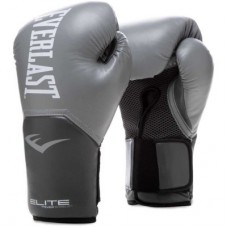 Боксерські рукавички Everlast Elite Training Gloves 870284-70-12 сірий 14 oz (009283609030)