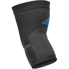 Фіксатор ліктя Adidas Performance Elbow Support ADSU-13333BL Чорний/Синій L (885652019439)