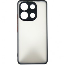 Чохол до мобільного телефона Dengos Matte Xiaomi Redmi Note 13 4G (black) (DG-TPU-MATT-140)