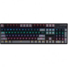 Клавіатура Hator Starfall Rainbow Origin Blue USB Black/Grey (HTK-609-BBG)
