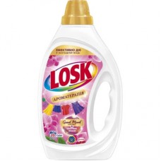 Гель для прання Losk Color Ароматерапія Ефірні масла та аромат Малазійської квітки 900 мл (9000101804041)