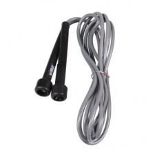 Скакалка LiveUp PVC Jump Rope LS3115-g в тубусі чорний/сірий 275x0.5см (6951376100655)