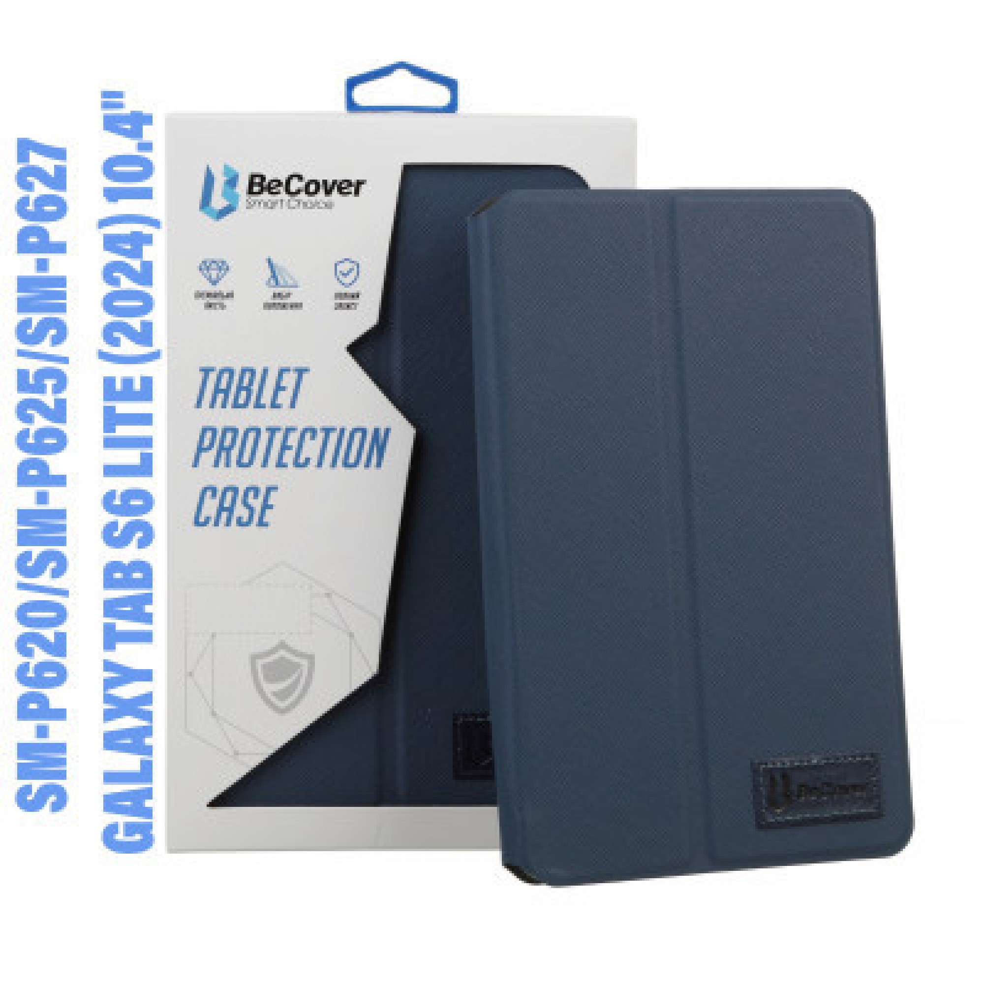 Чохол до планшета BeCover Premium Stylus Mount Samsung Tab S6 Lite (2024) 10.4" P620/P625/P627 Deep Blue (710809)