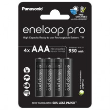 Акумулятор Panasonic Eneloop AAA 930 mAh Pro NI-MH * 4 (BK-4HCDE/4CP)