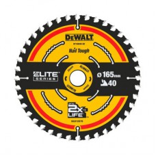 Диск пильний DeWALT ELITE EXTREME, 165х20х40, кут заточування 18 гр. (DT10640)