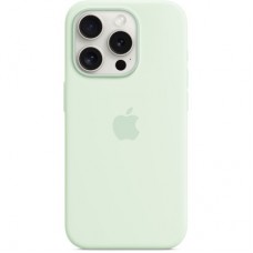 Чохол до мобільного телефона Apple iPhone 15 Pro Silicone Case with MagSafe - Soft Mint,Model A3125 (MWNL3ZM/A)