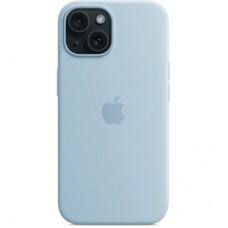 Чохол до мобільного телефона Apple iPhone 15 Silicone Case with MagSafe - Light Blue,Model A3123 (MWND3ZM/A)