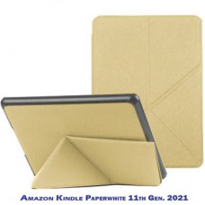 Чохол до електронної книги BeCover Ultra Slim Origami Amazon Kindle Paperwhite 11th Gen. 2021 Gold (711056)