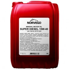 Моторна олива NORVEGO SUPER DIESEL 15W40 20л