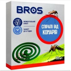 Спіралі від комарів Bros 10 шт. (5904517061279)