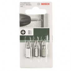 Набір біт Bosch PH1, PH2, PH3, 25мм (2.609.255.964)