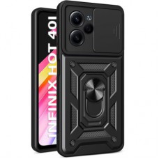 Чохол до мобільного телефона BeCover Military Infinix Hot 40i (X6528B) Black (710673)