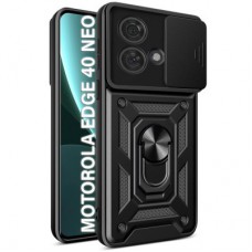 Чохол до мобільного телефона BeCover Military Motorola Edge 40 Neo Black (710677)