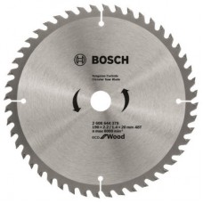 Круг відрізний Bosch Eco for Wood 190x2.2x20-48T (2.608.644.378)