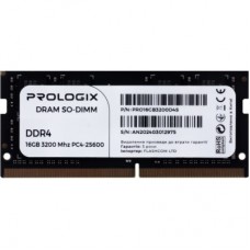 Модуль пам'яті для ноутбука SoDIMM DDR4 16GB 3200 MHz Prologix (PRO16GB3200D4S)