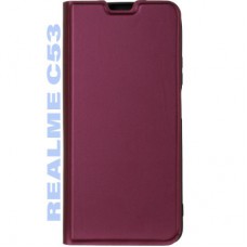 Чохол до мобільного телефона BeCover Exclusive New Style Realme C53 Red Wine (711203)