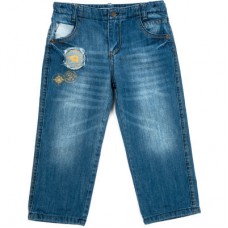 Джинси дитячі Aziz з трикотажною підкладкою (12626-98-blue)