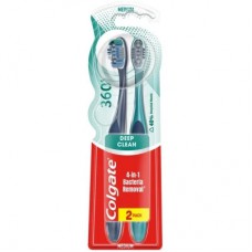 Зубна щітка Colgate 360 Суперчистота всієї ротової порожнини 2 шт. (8718951561441)