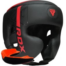 Боксерський шолом RDX F6 KARA Matte Red XL (HGR-F6MR-XL)