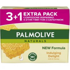Тверде мило Palmolive Naturals Молочко і мед 4 х 90 г (8718951597648)