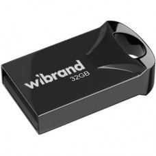 USB флеш накопичувач Wibrand 32GB Hawk Black USB 2.0 (WI2.0/HA32M1B)