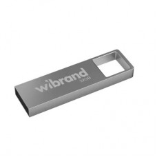 USB флеш накопичувач Wibrand 32GB Shark Silver USB 2.0 (WI2.0/SH32U4S)