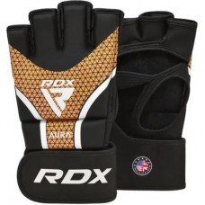 Рукавички для MMA RDX Aura Plus T-17 Black Golden S (GGR-T17BGL-S+)