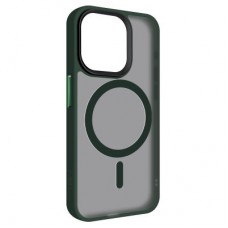 Чохол до мобільного телефона Armorstandart Uniq Magsafe Apple iPhone 15 Pro Dark Green (ARM75322)