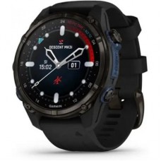 Смарт-годинник Garmin Descent Mk3i, 43mm, Crbn Gry DLC Ti/Blk, Dive Computer, GPS дайвінг комп'ютер (010-02753-11)