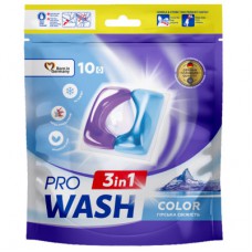 Капсули для прання Pro Wash Гірська свіжість 10 шт. (4262396145109)
