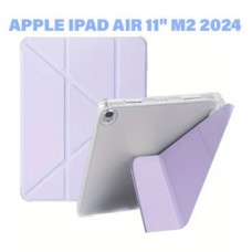 Чохол до планшета BeCover Ultra Slim Origami Transparent Apple iPad Air 11" M2 2024 Purple (711392)