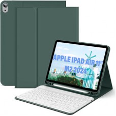 Чохол до планшета BeCover Keyboard Apple iPad Air 11" M2 2024 Dark Green (711395)