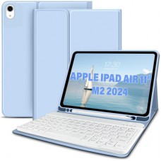 Чохол до планшета BeCover Keyboard Apple iPad Air 11" M2 2024 Light Blue (711397)